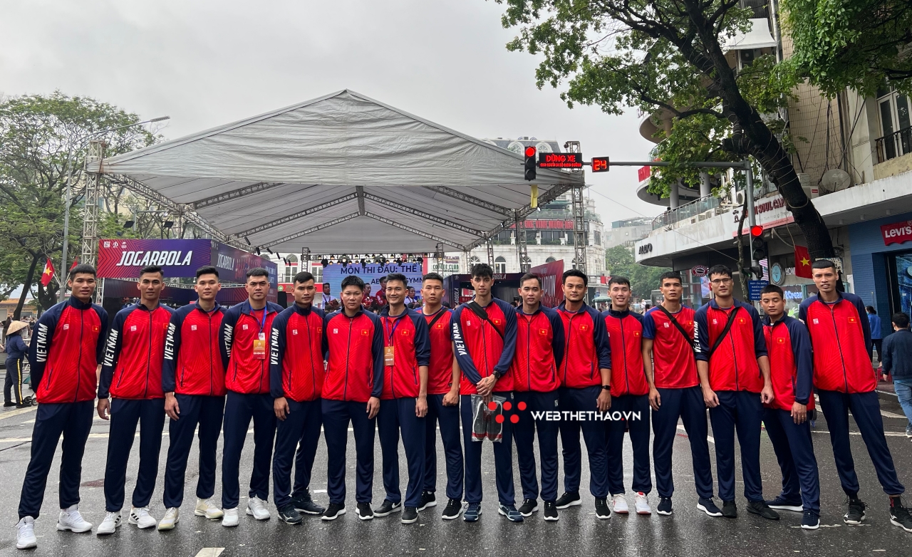 14 VĐV đội tuyển bóng chuyền nam có tên trong danh sách Đoàn Thể thao Việt Nam