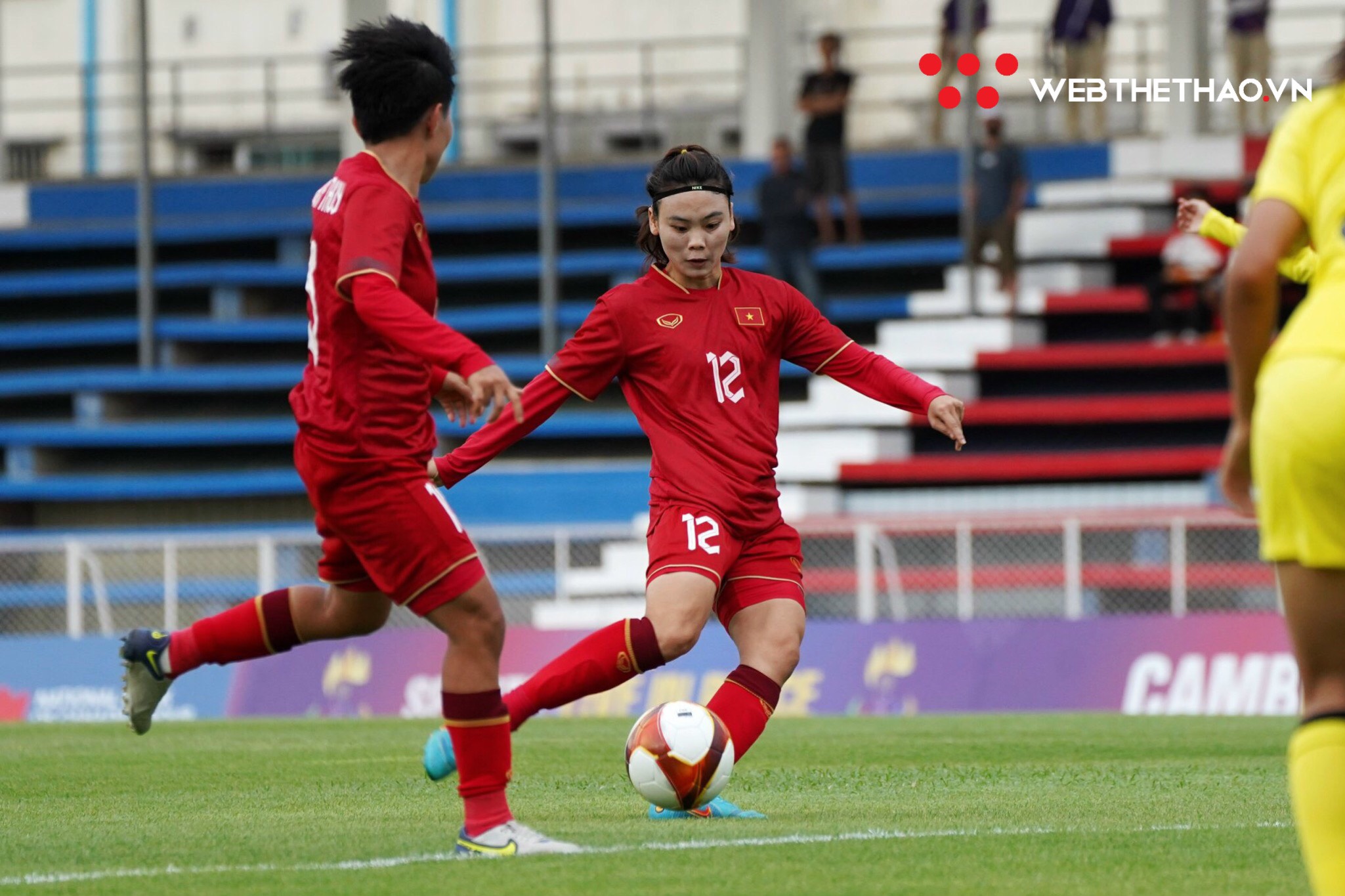 Hải Yến ghi bàn ở 4 kỳ SEA Games liên tiếp, tuyển nữ Việt Nam thắng dễ Malaysia