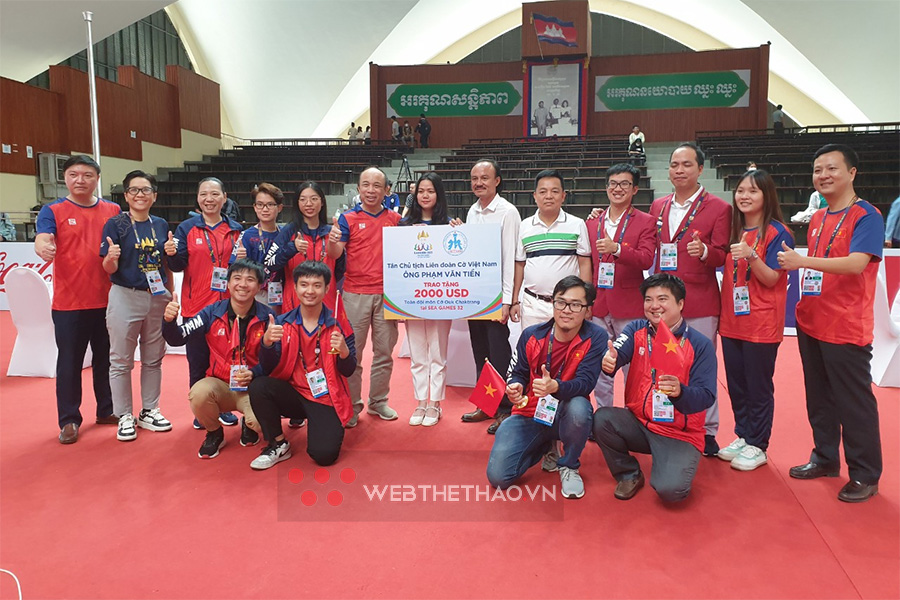 Đội tuyển cờ ốc Việt Nam hoàn tất chỉ tiêu đề ra tại SEA Games 32