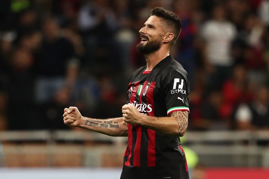 AC Milan thắng “5 sao”, Giroud lập hat-trick sau 7 năm
