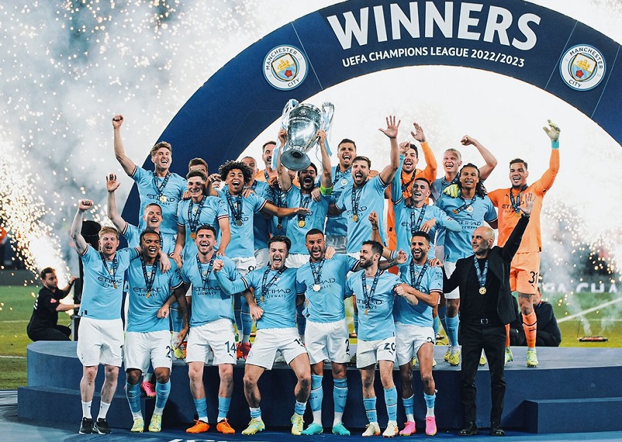 Đội hình Man City vô địch cúp C1 2023 gồm những ai?