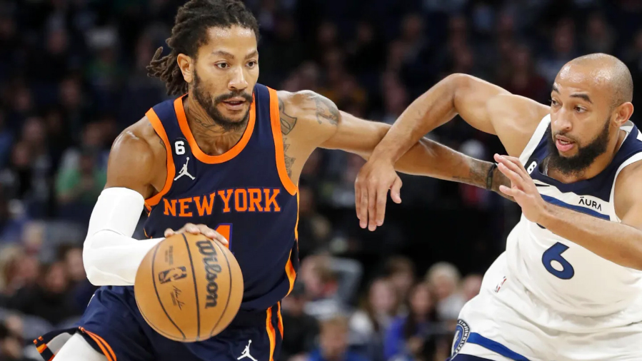 Derrick Rose bị New York Knicks cắt hợp đồng sớm, bước vào thị trường cầu thủ tự do NBA