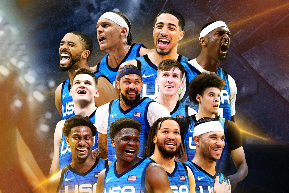 Danh sách đội tuyển bóng rổ Mỹ dự VCK FIBA World Cup 2023: Trẻ hoá toàn bộ!