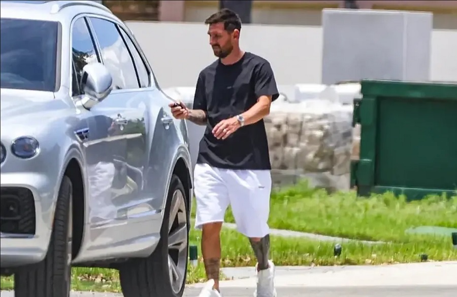 Messi mua xe siêu sang để đi du lịch vòng quanh nước Mỹ