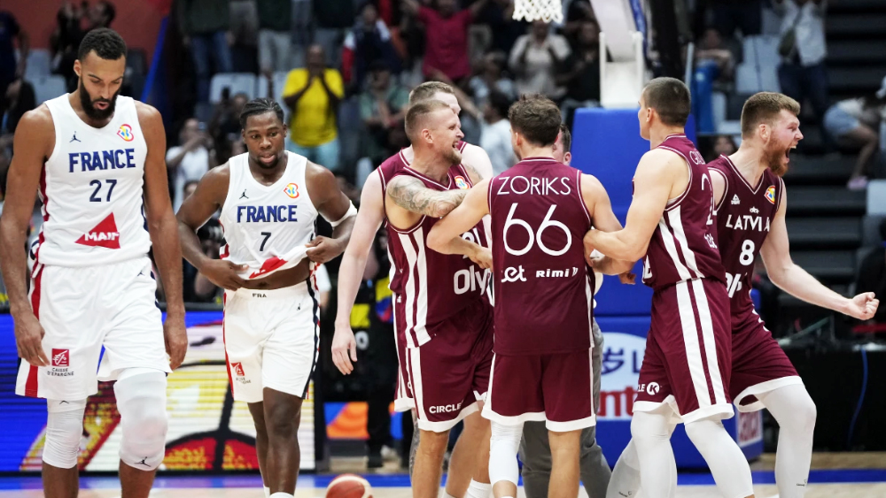 Loại đội tuyển Pháp ngay từ vòng bảng, Latvia tạo nên cú sốc lớn nhất FIBA World Cup 2023
