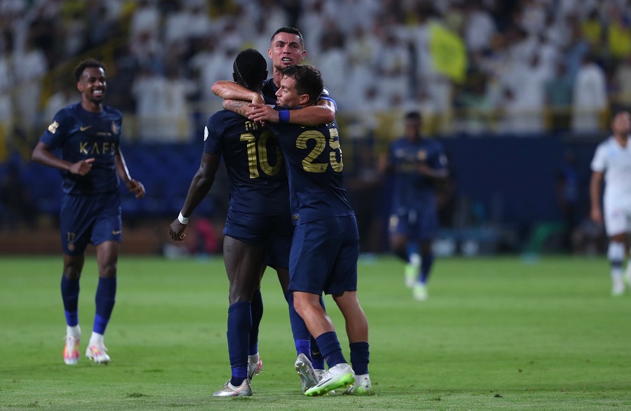 Ronaldo increased the gap with Messi after scoring twice for Al Nassr