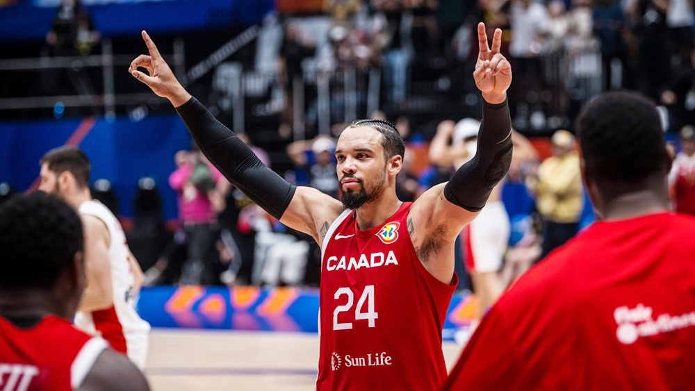 Lọt top 2 đội mạnh nhất Bắc Mỹ, tuyển bóng rổ Canada trở lại Olympic sau 23 năm chờ đợi