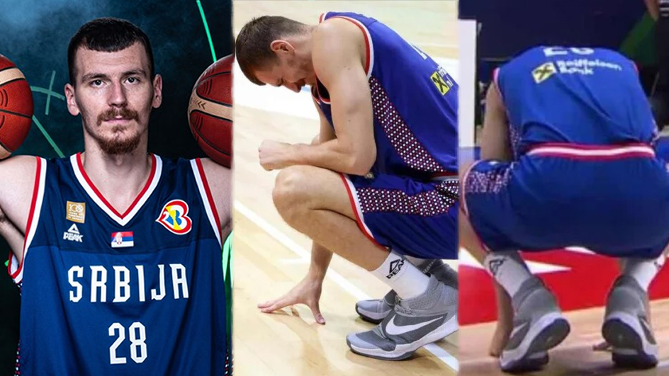 Chấn thương hi hữu tại FIBA World Cup 2023: Cầu thủ Serbia bị cắt thận vì dính cùi chỏ