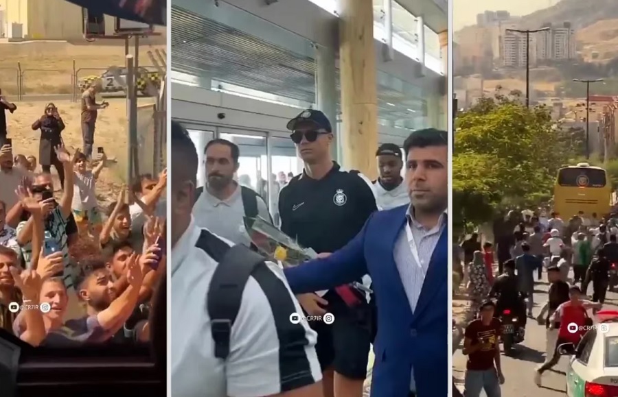 CĐV Iran đuổi theo xe buýt của Ronaldo, phá cửa khách sạn