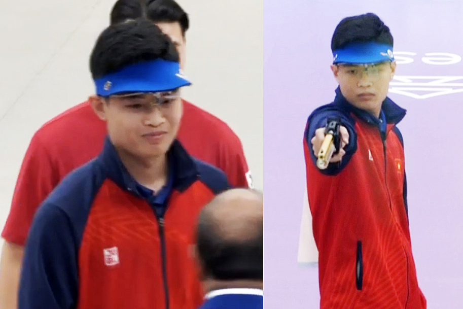 Xạ thủ Phạm Quang Huy xuất sắc mang về huy chương vàng đầu tiên cho TT Việt Nam tại ASIAD 19