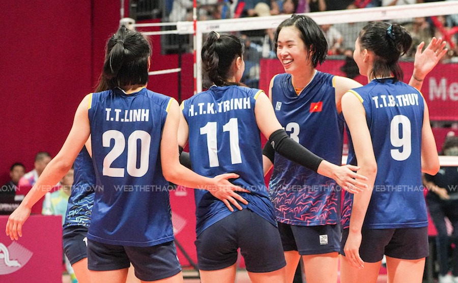 Đứng nhất bảng C, tuyển bóng chuyền nữ Việt Nam xác định 2 đối thủ tại vòng tiếp theo ASIAD