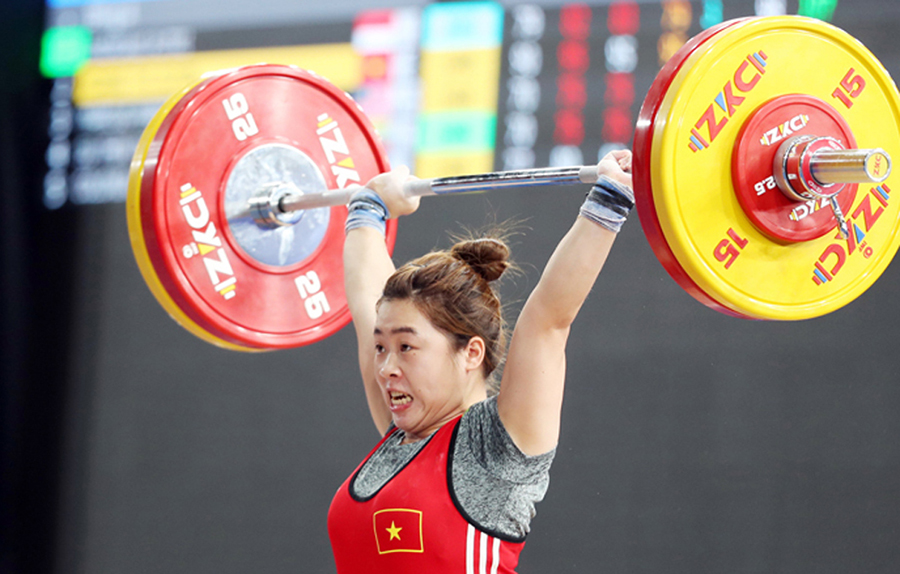 Choáng: Hoàng Thị Duyên thi đấu cử tạ ASIAD 19 với... hai nhà vô địch Olympic