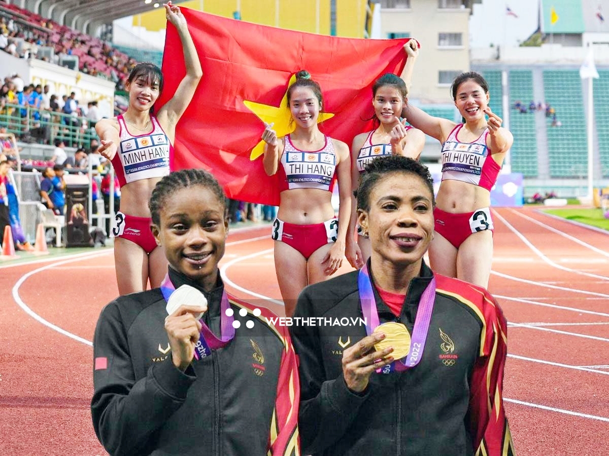 Choáng: Đội 4x400m tiếp sức nữ Việt Nam tranh huy chương ASIAD 19 với... đội hình châu Phi?
