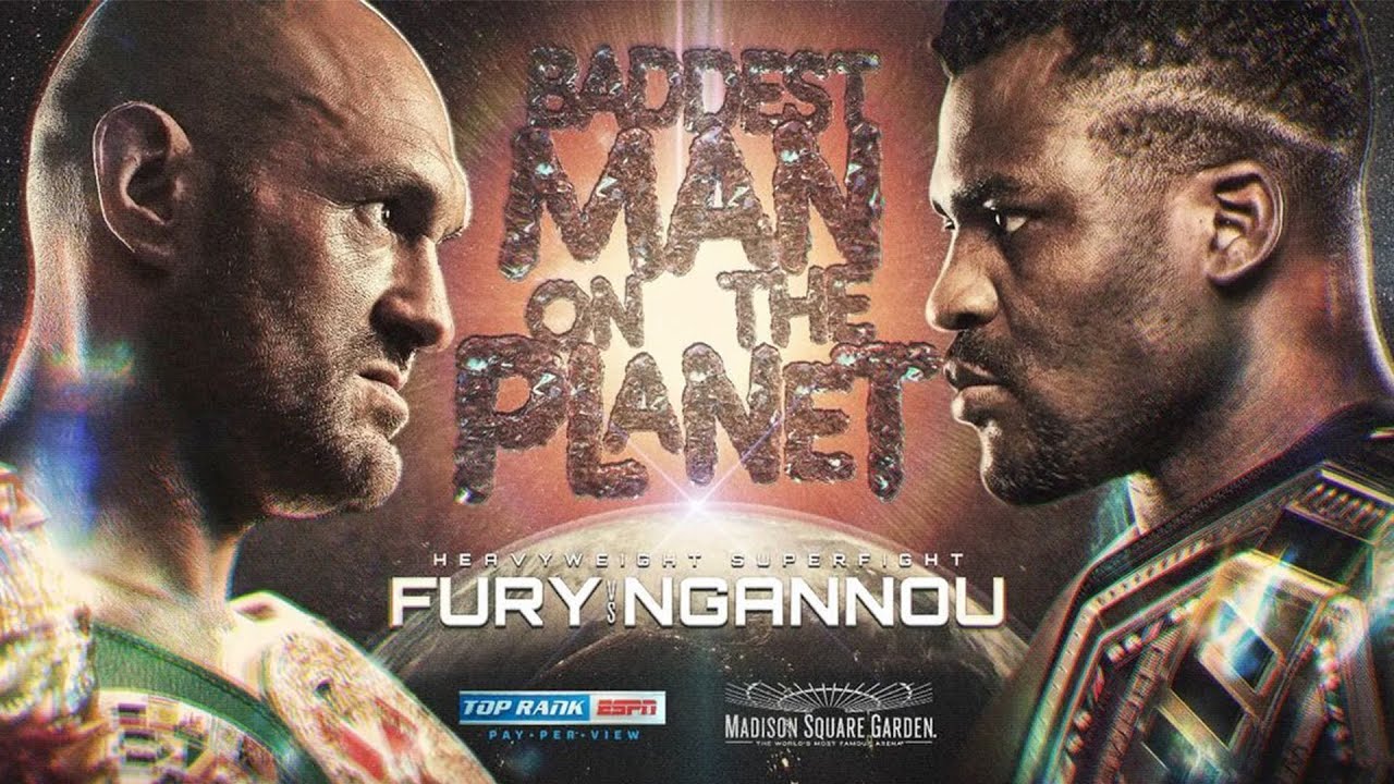 Lịch thi đấu Boxing: Tyson Fury vs. Francis Ngannou