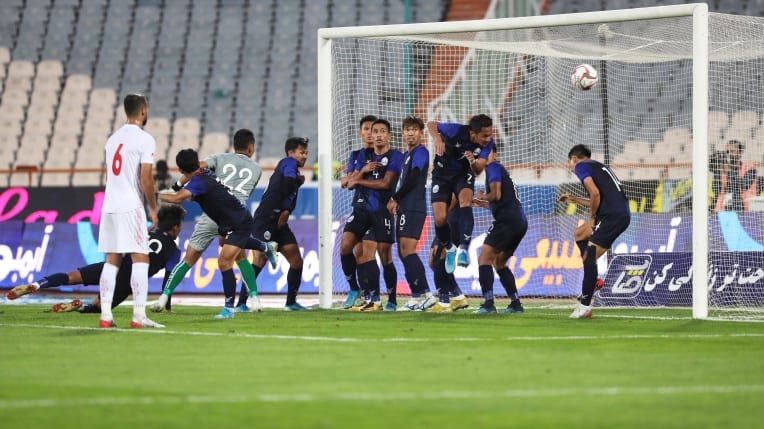 Campuchia chỉ thua 0-3 trên sân của nhà ĐKVĐ Asian Cup