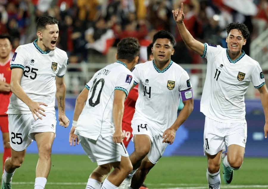 Indonesia vượt qua vòng bảng giống cách Việt Nam đã làm tại Asian Cup 2019