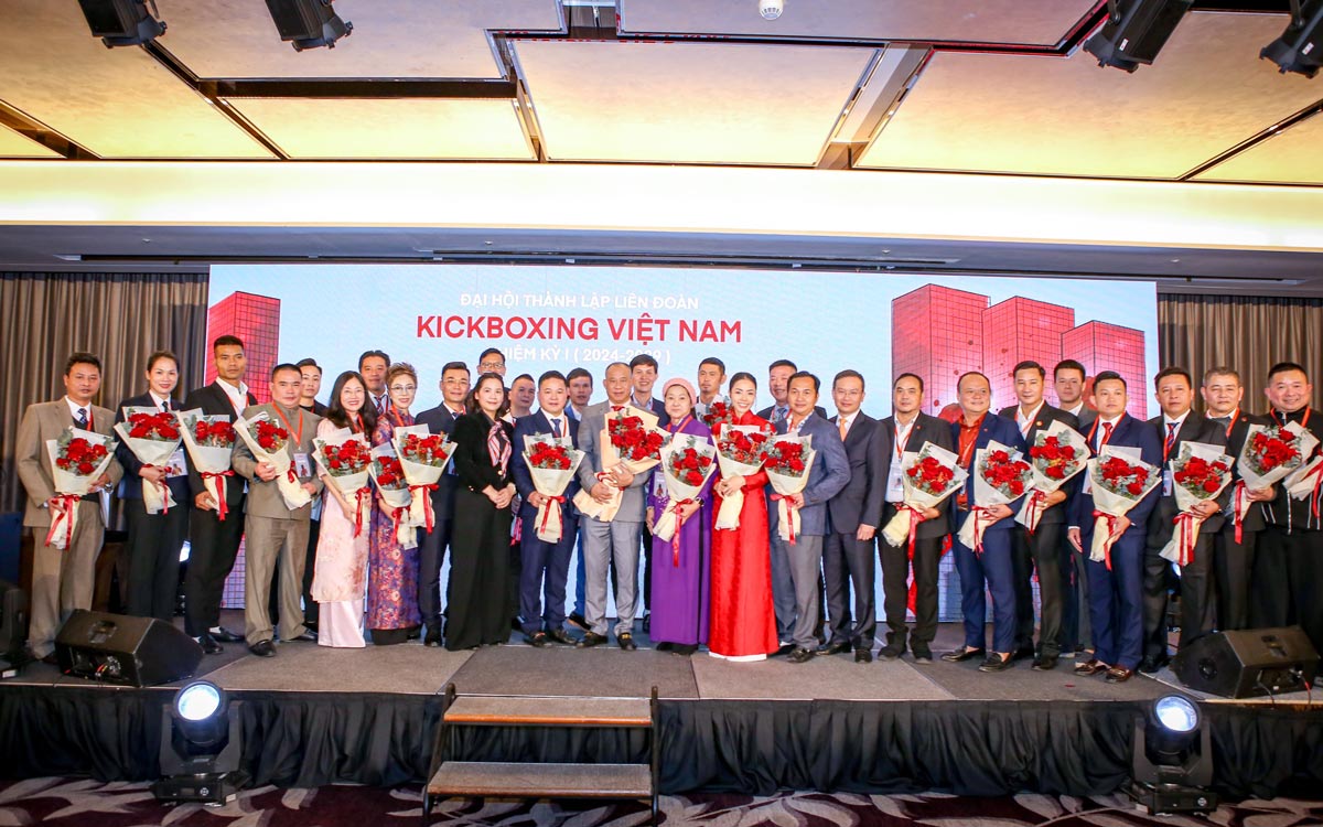 Thành lập Liên đoàn Kickboxing Việt Nam, ông Vũ Đức Thịnh giữ chức Chủ tịch