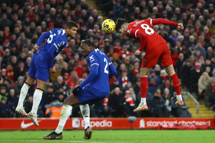 Bảng xếp hạng Ngoại hạng Anh mới nhất: Liverpool duy trì cách biệt