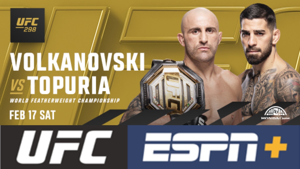 Lịch thi đấu UFC 298: Alexander Volkanovski vs. Ilia Topuria