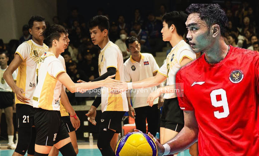 3 VĐV bóng chuyền Việt Nam đối đầu với 4 VĐV Indonesia tại Bán kết giải bóng chuyền TECHO League