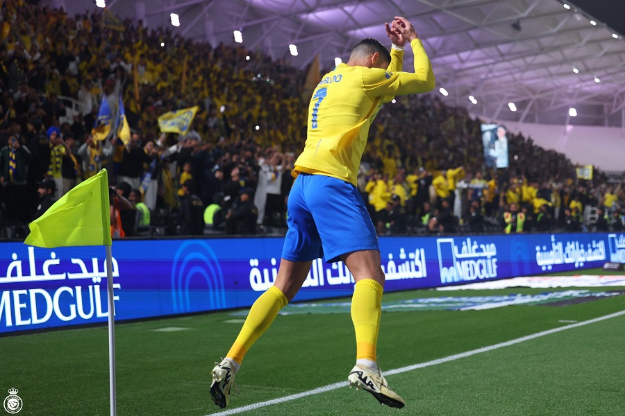 Ronaldo ghi bàn ở toàn bộ các trận trong năm 2024 cho Al Nassr