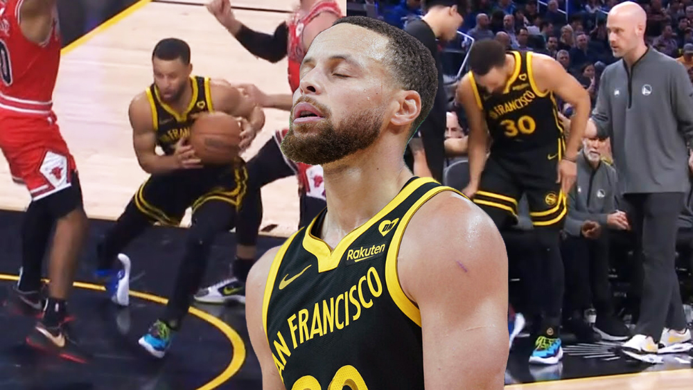 Stephen Curry lật cổ chân: Thêm nỗi lo cho Warriors sau thất bại khó nuốt trước Chicago Bulls
