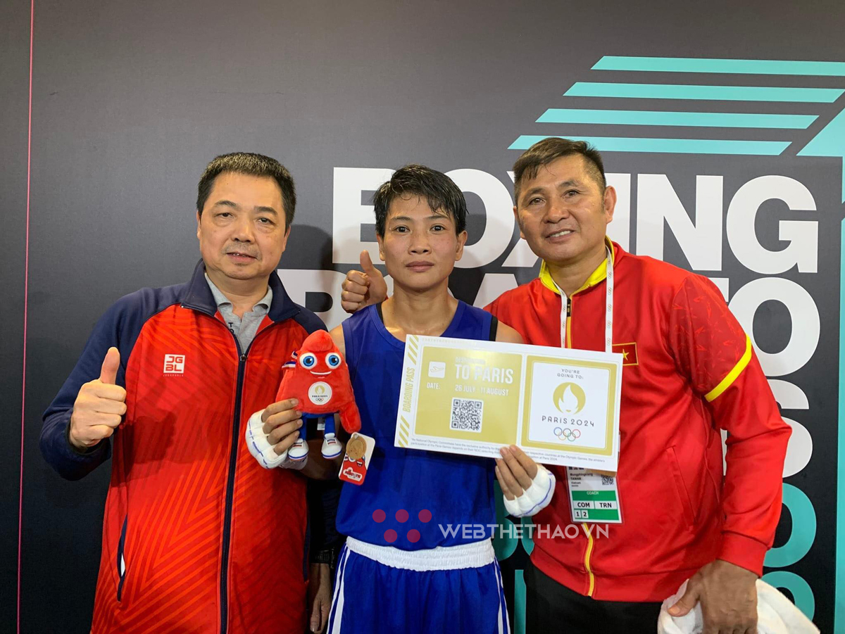 Võ Thị Kim Ánh thắng liền 3 trận, giành vé Olympics thứ 5 cho Việt Nam