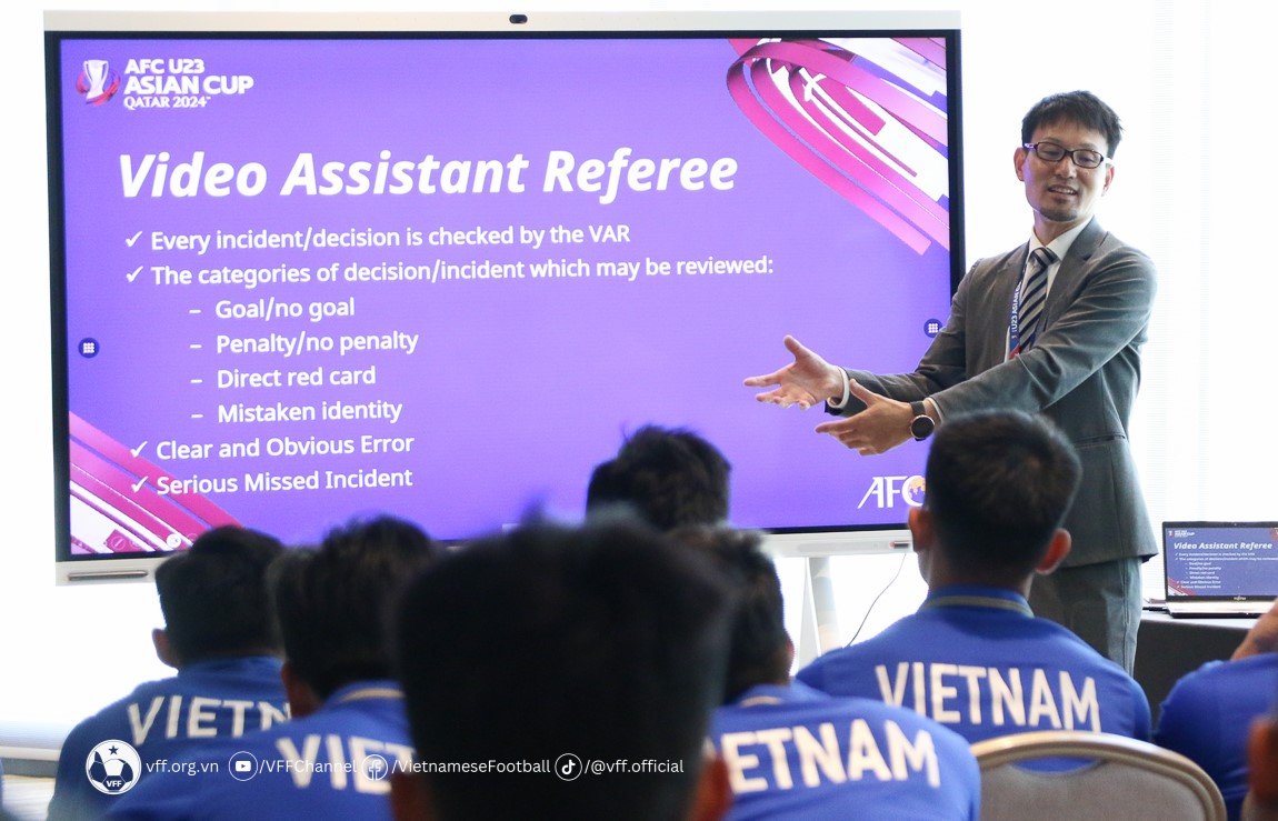 U23 Việt Nam trải nghiệm công nghệ đặc biệt ở VCK U23 châu Á 2024