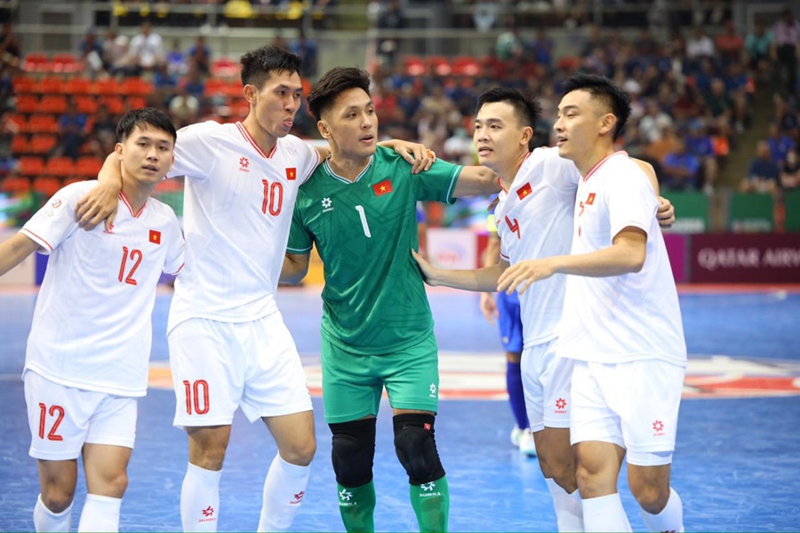 Lịch thi đấu tứ kết futsal châu Á 2024 của futsal Việt Nam