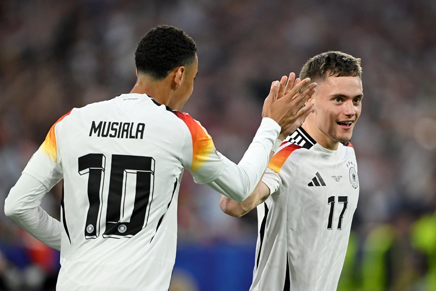 Florian Wirtz đi vào lịch sử tuyển Đức với bàn thắng mở màn Euro 2024