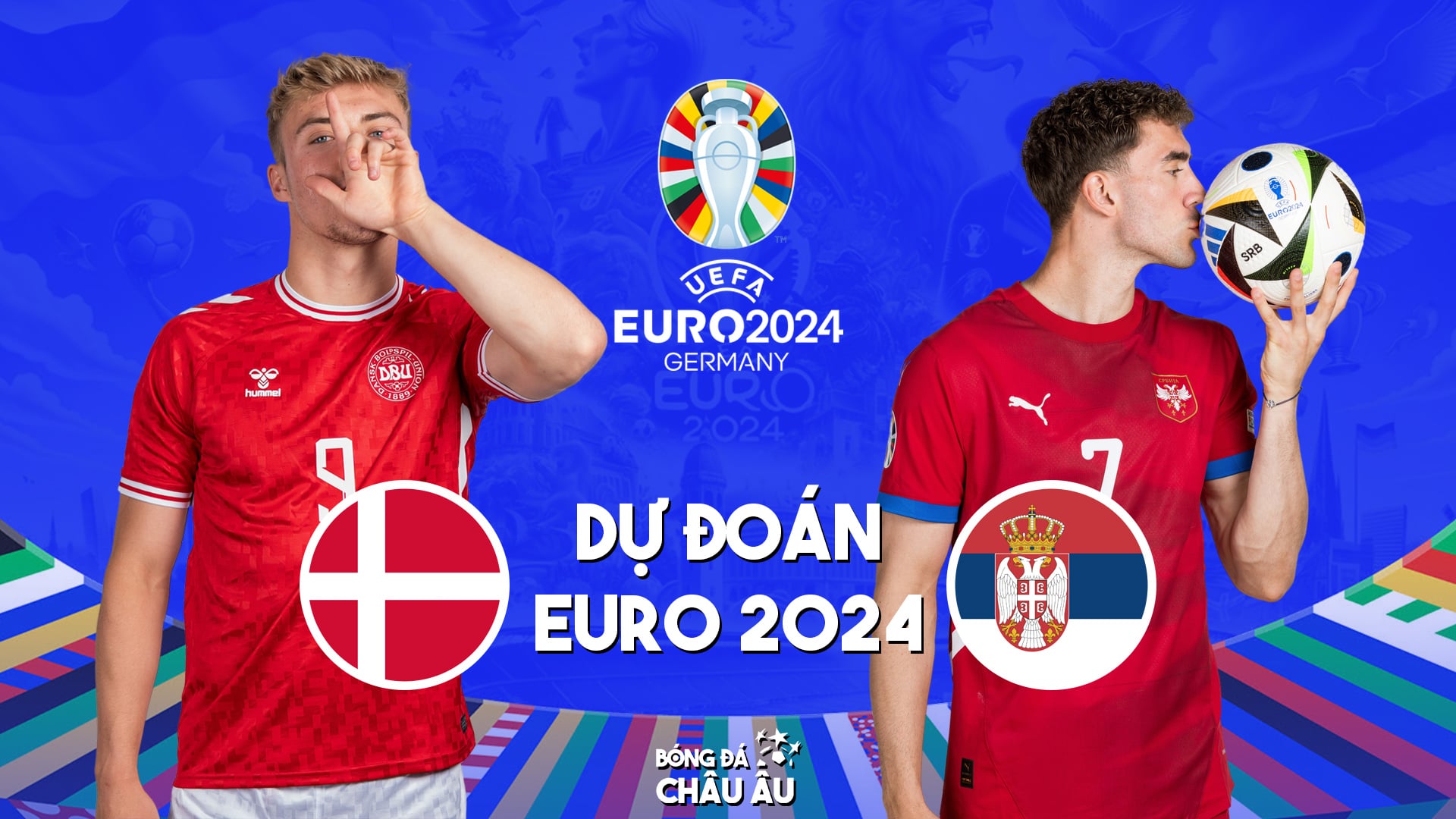 Dự đoán tỷ số bóng đá | Đan Mạch vs Serbia | Nhận định Bảng C EURO 2024