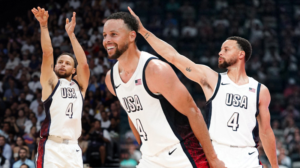 Stephen Curry dội mưa 3 điểm, tuyển Mỹ thị uy sức mạnh trước Jokic và Serbia tiền Olympic 2024