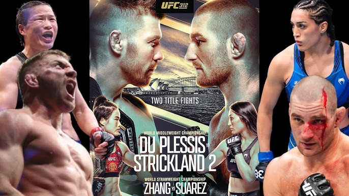 Kết quả UFC 312: Du Plessis vs Strickland 2, Zhang vs Suarez