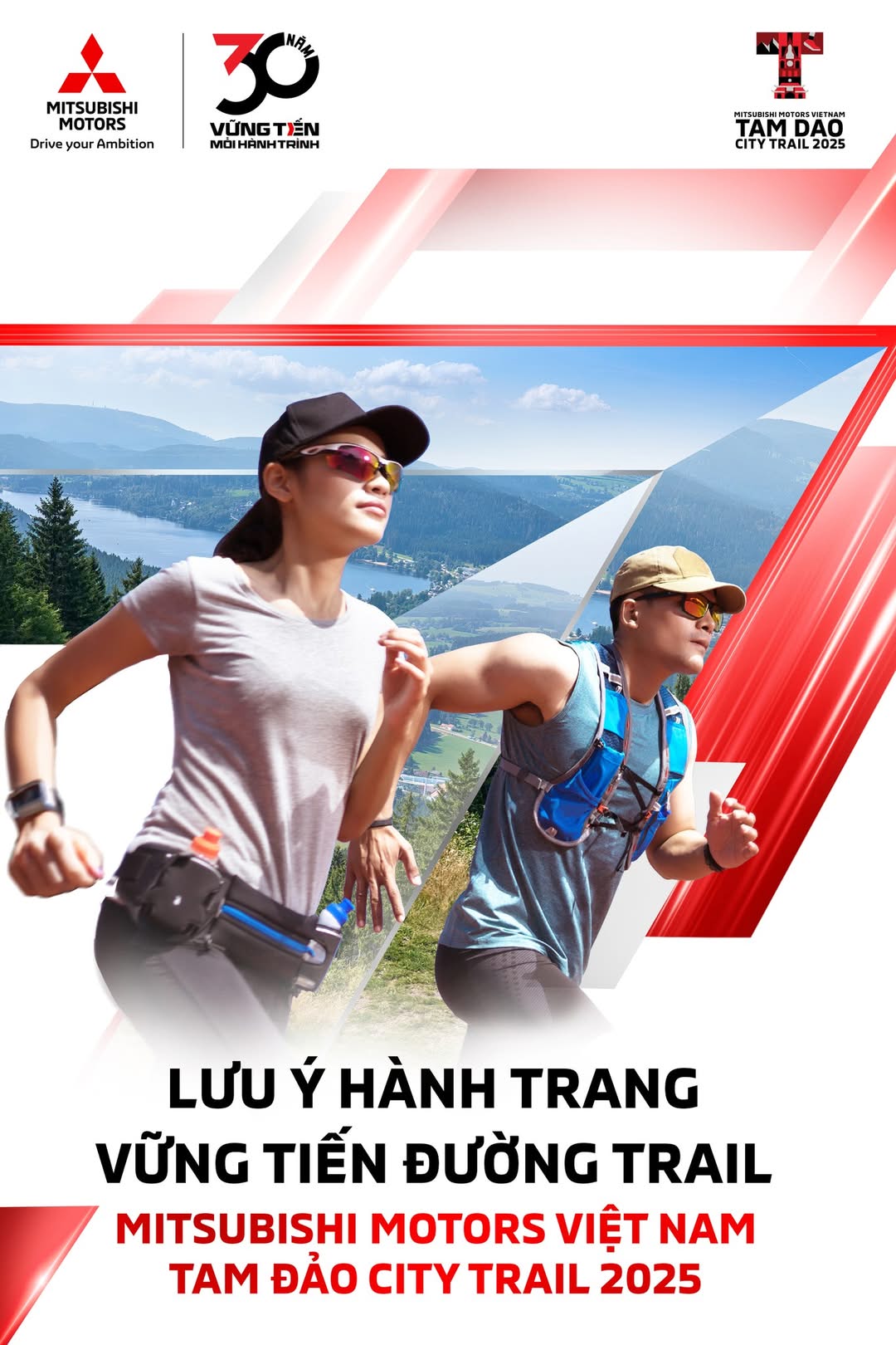 4 ghi nhớ cho người chạy trail lần đầu an toàn khi dự Mitsubishi Motors Việt Nam - Tam Đảo City Trail 2025