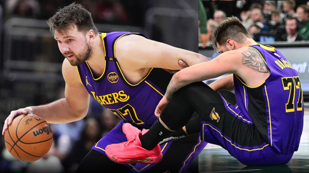 Ghi đến 45 điểm kèm double-double, Luka Doncic vẫn không thể cứu Los Angeles Lakers khi vắng LeBron