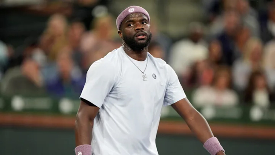 Sự cố khó tin tại Indian Wells 2025, Frances Tiafoe đi thi đấu... quên mang vợt