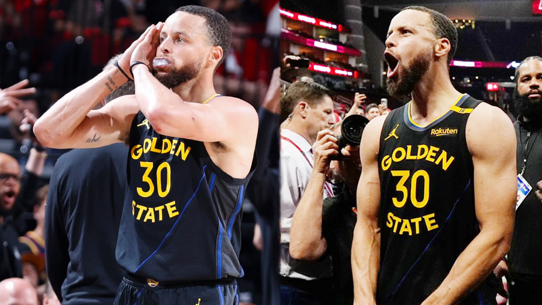 Buddy Hield cùng Stephen Curry 