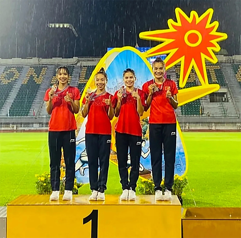Nội dung 4x400m nữ tranh chấp HCV của điền kinh Việt Nam ở giải Vô địch điền kinh châu Á 2025 diễn ra lúc nào?