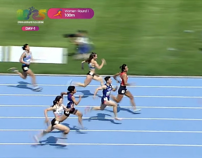 Trần Thị Nhi Yến tái hiện thành tích vào chung kết chạy 100m nữ giải Vô địch điền kinh châu Á