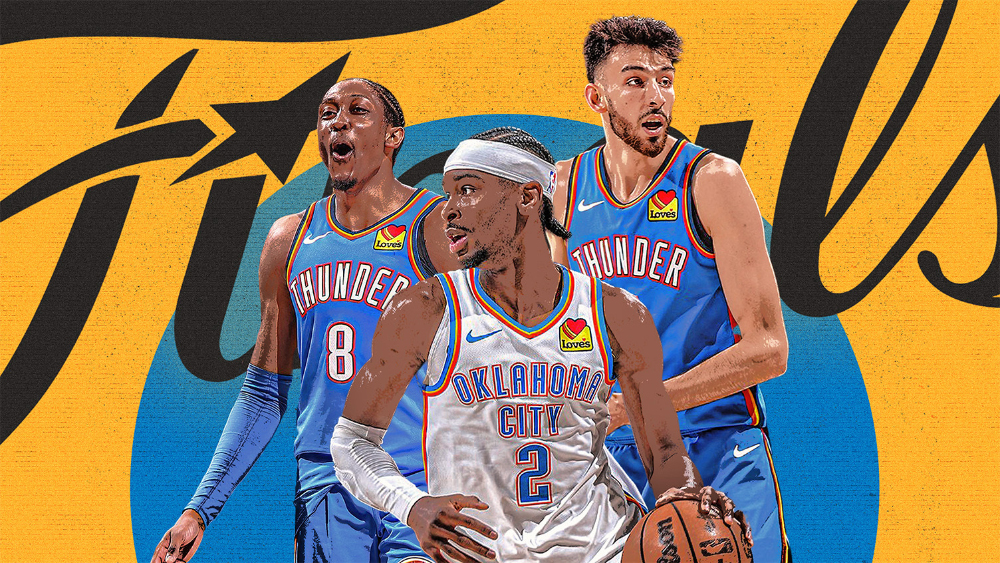 Đội hình Oklahoma City Thunder dự NBA Finals 2025: Chiều cao, cân nặng và số áo chi tiết mới nhất