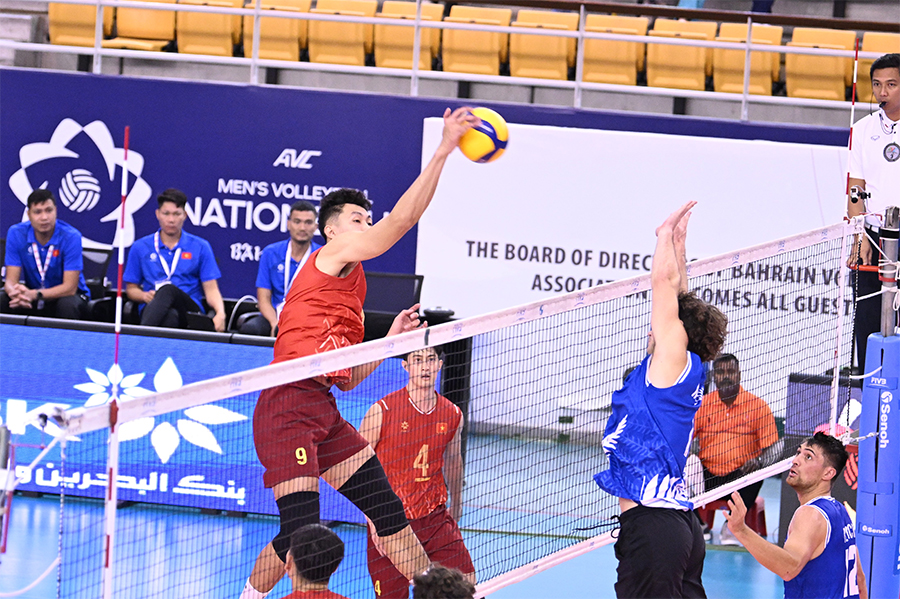 Bóng chuyền nam Việt Nam khởi đầu thuận lợi tại AVC Nations Cup 2025