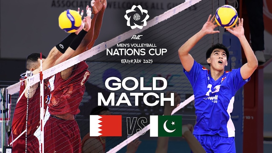 Link trực tiếp Chung kết bóng chuyền AVC Nations Cup 2025: Bahrain vs Pakistan