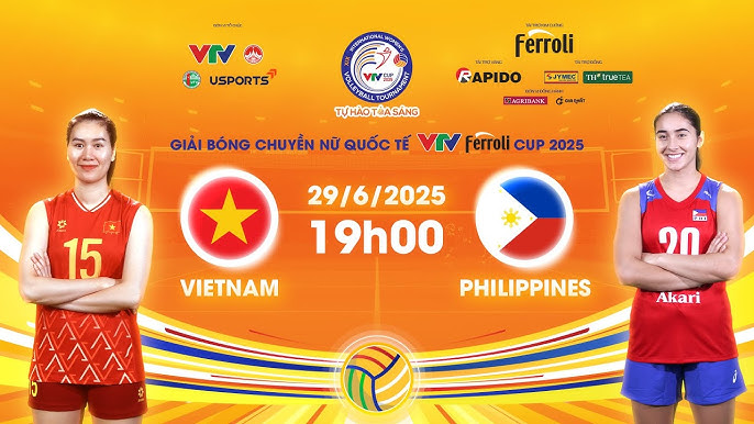 Link trực tiếp bóng chuyền VTV Cup hôm nay 29/6: U21 Việt Nam vs Philippines