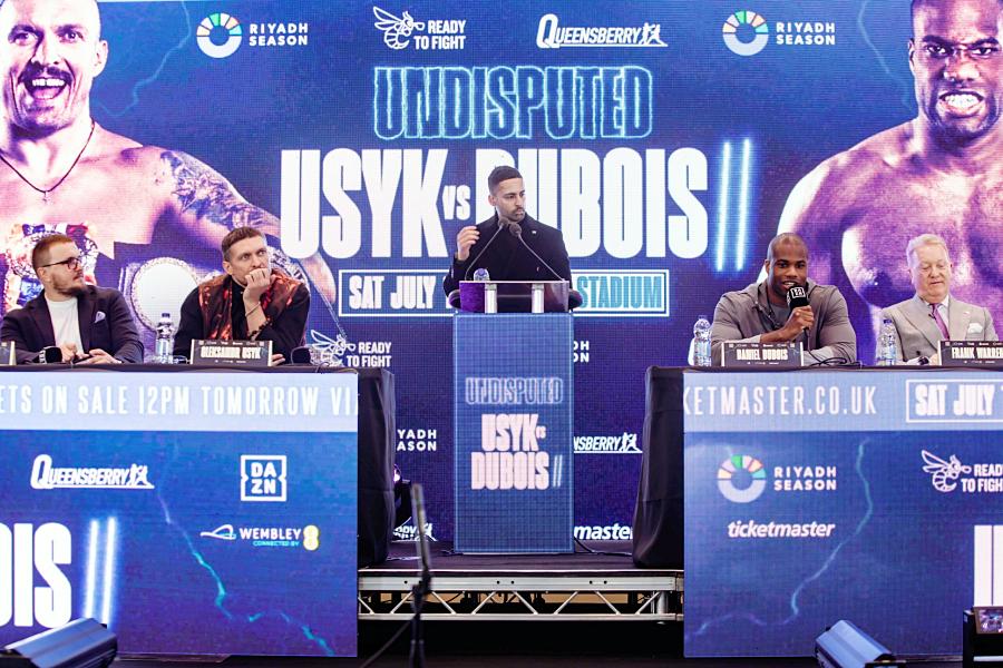 Trận kinh điển Oleksandr Usyk so găng Daniel Dubois sắp có kỷ lục