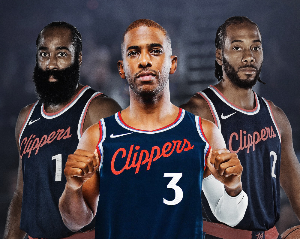 Chris Paul trở lại mái nhà xưa LA Clippers, đội bóng của Harden và Leonard tăng chiều sâu đáng kể