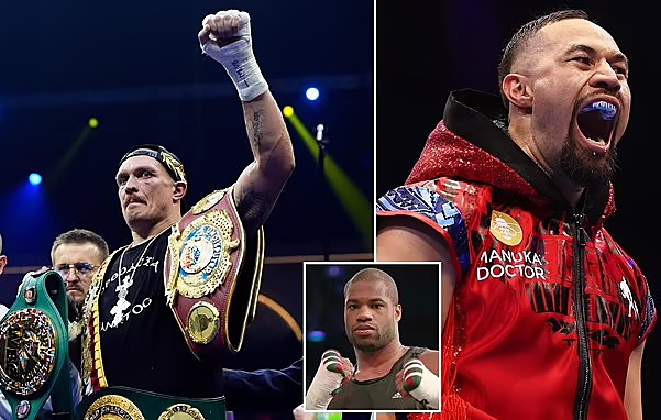 CHÍNH THỨC buộc Usyk đấu bảo vệ đai ngay sau trận thắng Dubois