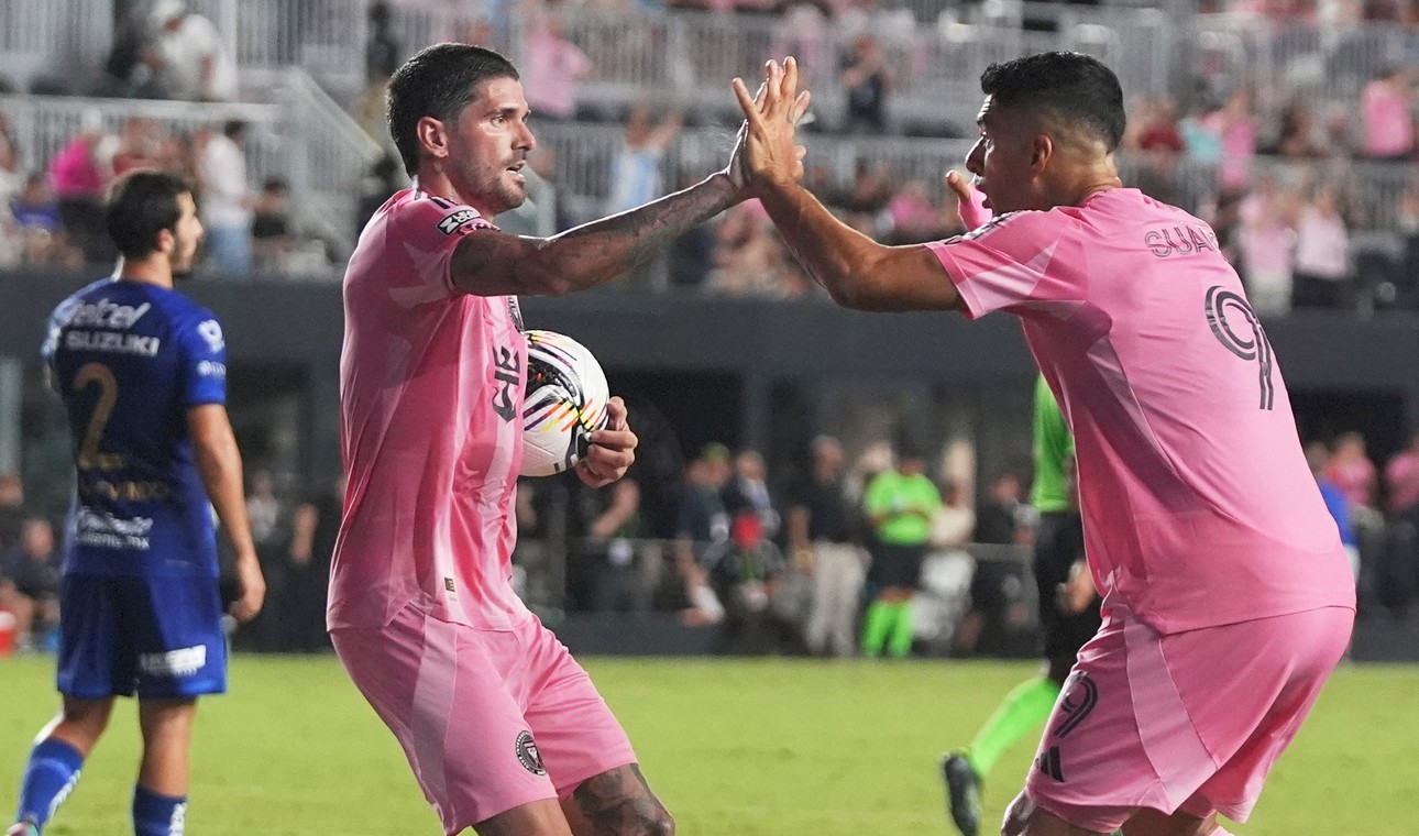 Suarez và De Paul toả sáng đưa Inter Miami vào tứ kết Leagues Cup