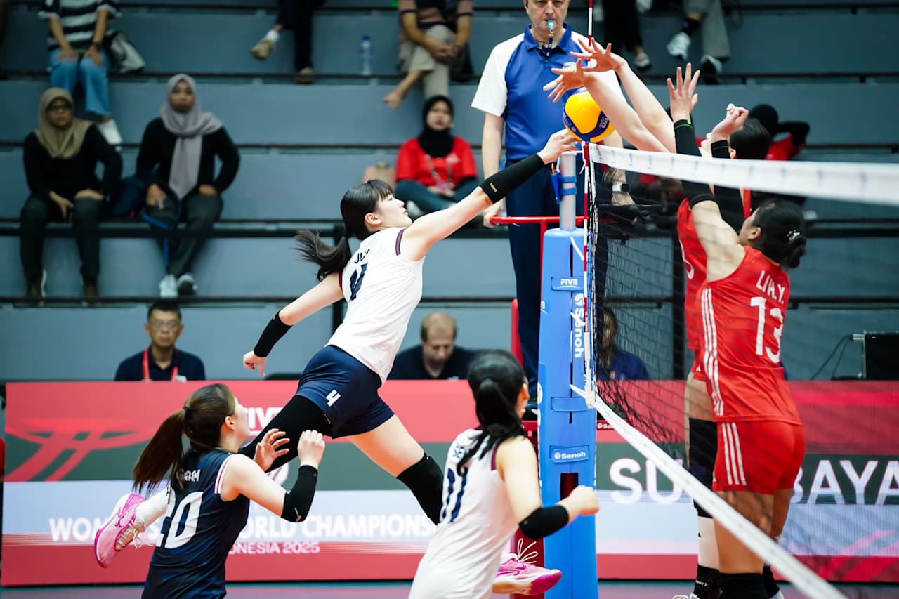 Kết quả bóng chuyền U21 nữ thế giới 2025 mới nhất