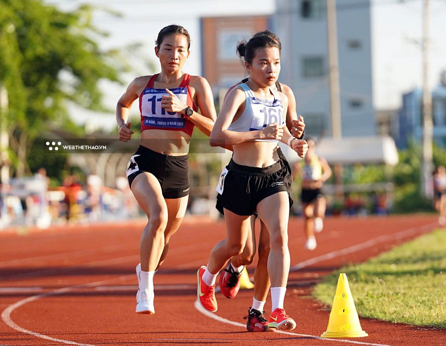 Trực tiếp giải Vô địch Điền kinh quốc gia 2025 ngày 12-8: Nguyễn Thị Oanh lập hat-trick HCV