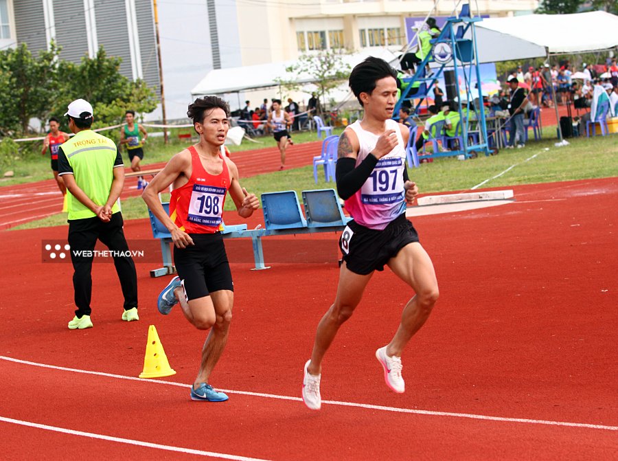 Trực tiếp giải Vô địch Điền kinh quốc gia 2025 ngày 13-8: Nguyễn Trung Cường hoàn tất hat-trick HCV